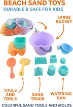 96 Pieces Bucket and Spade Beach Sets (Perfect Sand Pit Toys for Kids – Durable and Fun for Outdoor Play – Ideal for Beach – Playground – and Sandbox Activities)