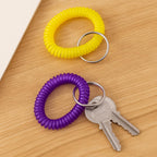 144 Pieces 2 Pieces Key Chains -s (60mm Metal Key Rings for Everyday Use)