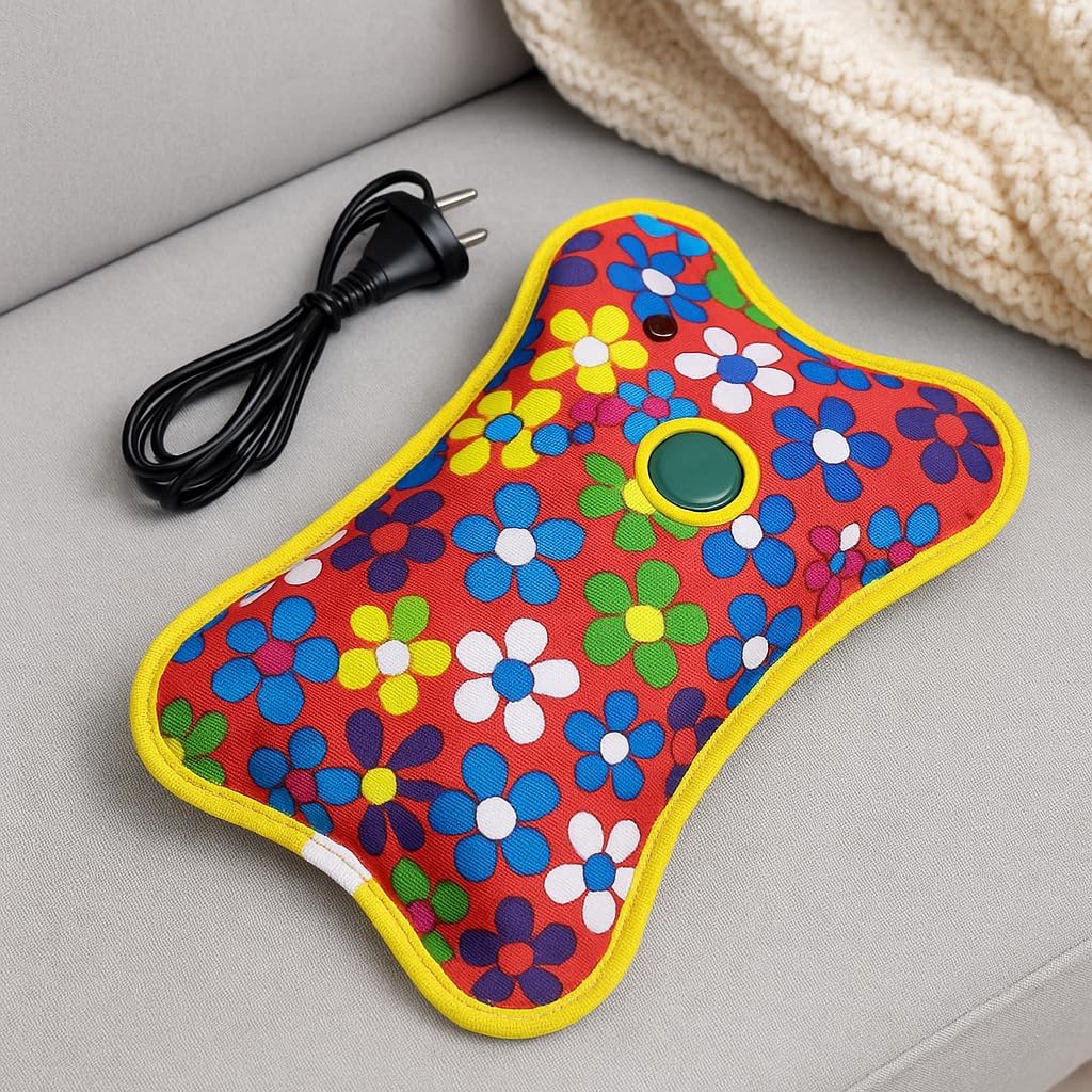 96 Pieces Electric Heating Pad Hot Water Gel Pillows for Neck (Back – and Muscle Pain Relief - Rechargeable Heat Therapy for Cramps – Massage – and Comfort - Portable – Easy-to-Use for Soothing Relief)