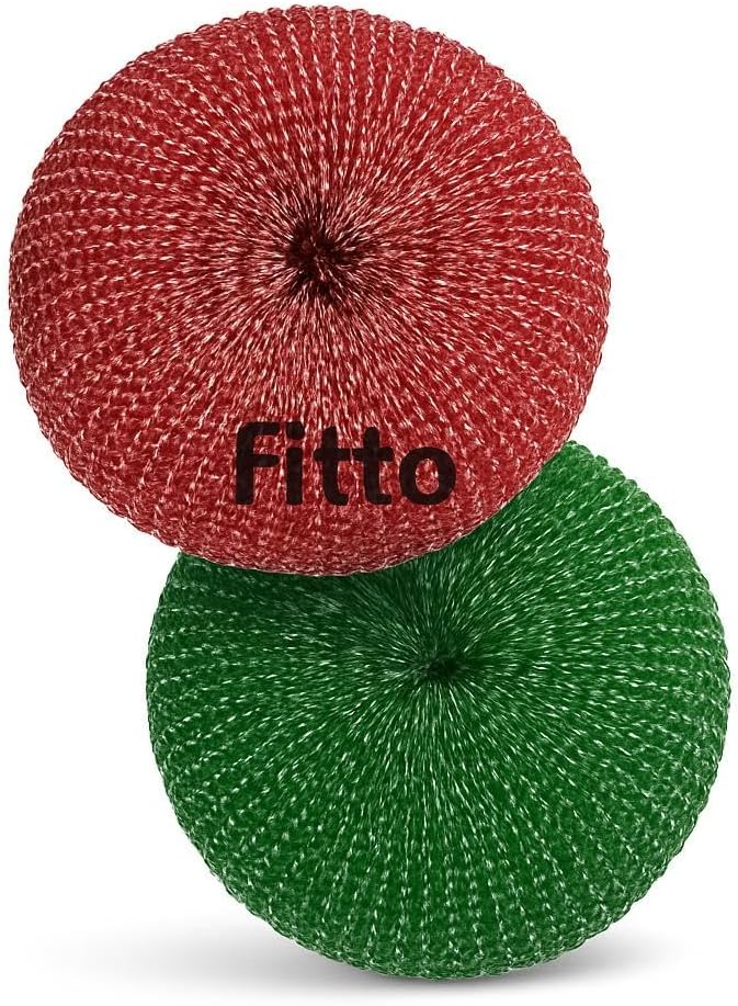 144 Pieces Nylon Scrubber Brushes (Assorted Colors – Pack of 2 for Effective Cleaning)