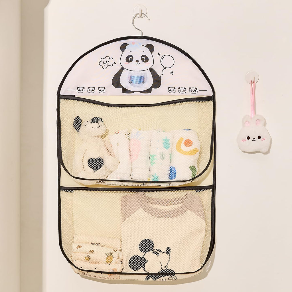 96 Pieces Aromatherapy Socks Storage Bag - Three Layers - Creams