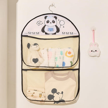 Aromatherapy Socks Storage Bag - Three Layers - Cream Color