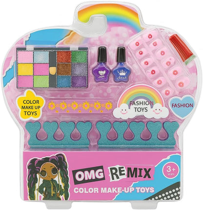 Cute Princess Girls Pretend Makeup Set - Simulation Children Gift Toy - Makeup Kit for Kids - Fun Role Play Set for Girls - Toy Gift for Birthday & Holiday