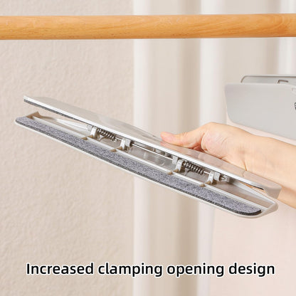 Easy-Grip Pant Hangers, One Clip Design, for Trousers and Skirts, Soft Felt Grip, Pack of 1