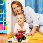 48 Pieces Take Apart Toys Fire Truck Sets for Boys with Screwdriver (Equipment Truck – and Firefighter Helmet Complete Play Kit STEM toys for 3 Year Old)
