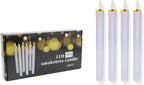 60 Pieces Battery Operated Plastic LED Candles (25 cm Beige – Flameless – Safe – Decorative & Long Lasting – pack of 12pcs)