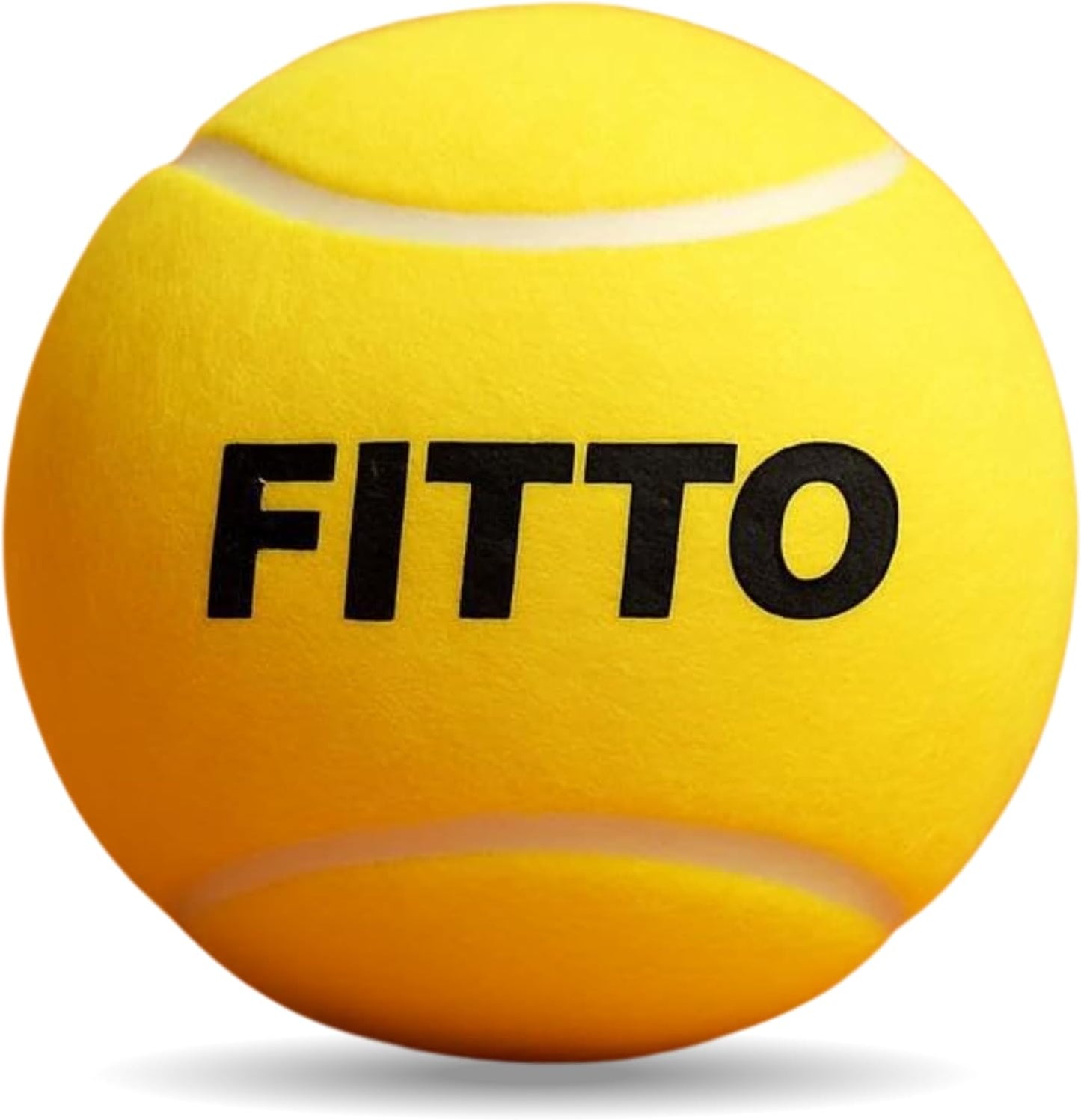 Cricket Tennis Ball - Tennis Ball for Cricket Practice & Training, Indoor and Outdoor, Yellow