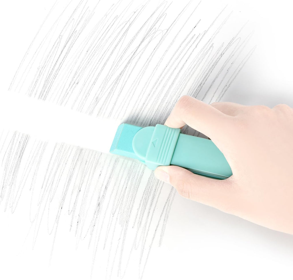 144 Pieces Scale Cleaning Erasers (Ergonomic Design – Green)