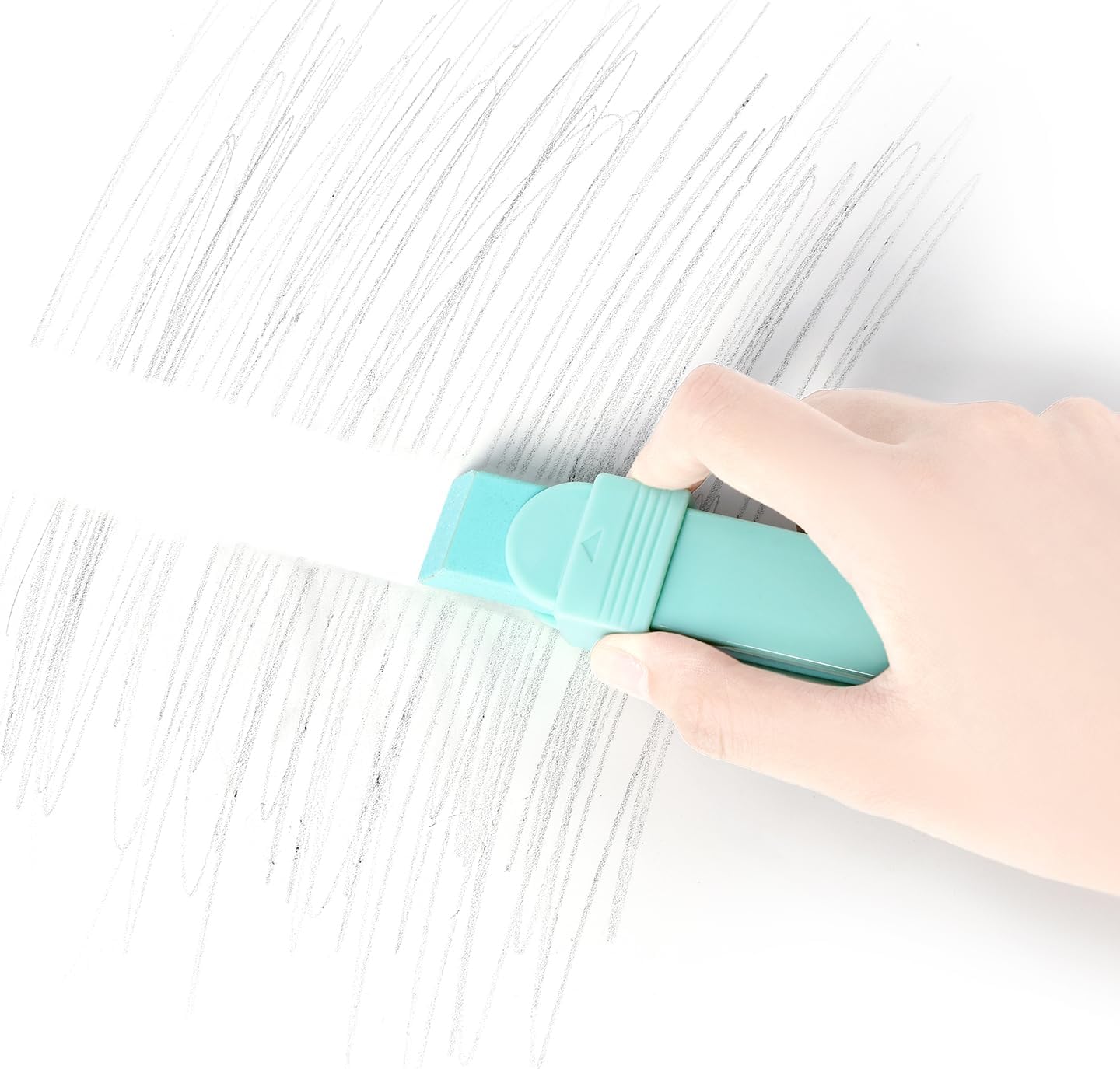 Scale Cleaning Eraser – Ergonomic Design – Green