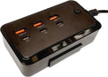 96 Pieces Power Strips with 3 USB & 3 Type C Ports (35W Fast Charge Multi Outlet Surge Protector)