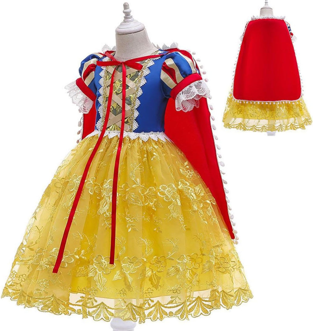 48 Pieces Girls' Deluxe Pretend Play Princess Dress Sets with Matching Accessories - Spark Imagination and Royal Adventures