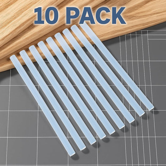Glue Sticks 10 Pack for Crafting, School Projects, and Office Use