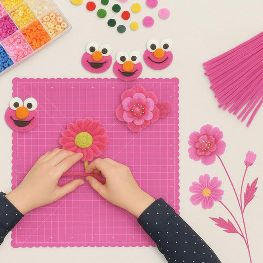 PARA CRAFT 20 PC Pink Crafting Set for DIY Projects and Arts