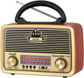 60 Pieces Rechargeable FM/AM/SW 3-Band Radios with Bluetooth and Disco Light