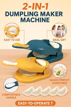 96 Pieces Dumpling Maker Ghughra Momos Machines (2 in 1 Skin Press Mould – Gujiya Making – Kitchen Tool – Puri Maker – Best Gift for Women Girls – Pack 1)