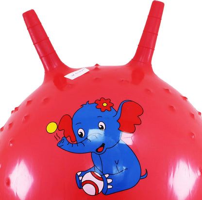 Skippy Ball 55cm Durable Exercise Ball for Fitness, Balance, Outdoor Play - 400g, Vibrant Colors for Kids & Adults