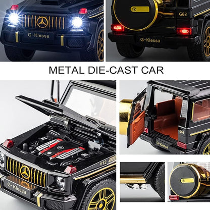 1:24 Scale Mercedes Benz Model Car – Black Toy Car for Kids, Boys, and Girls – Die-Cast Metal, Perfect Gift for Boys, Girls, and Car Enthusiasts – High-Quality Kids’ Gift