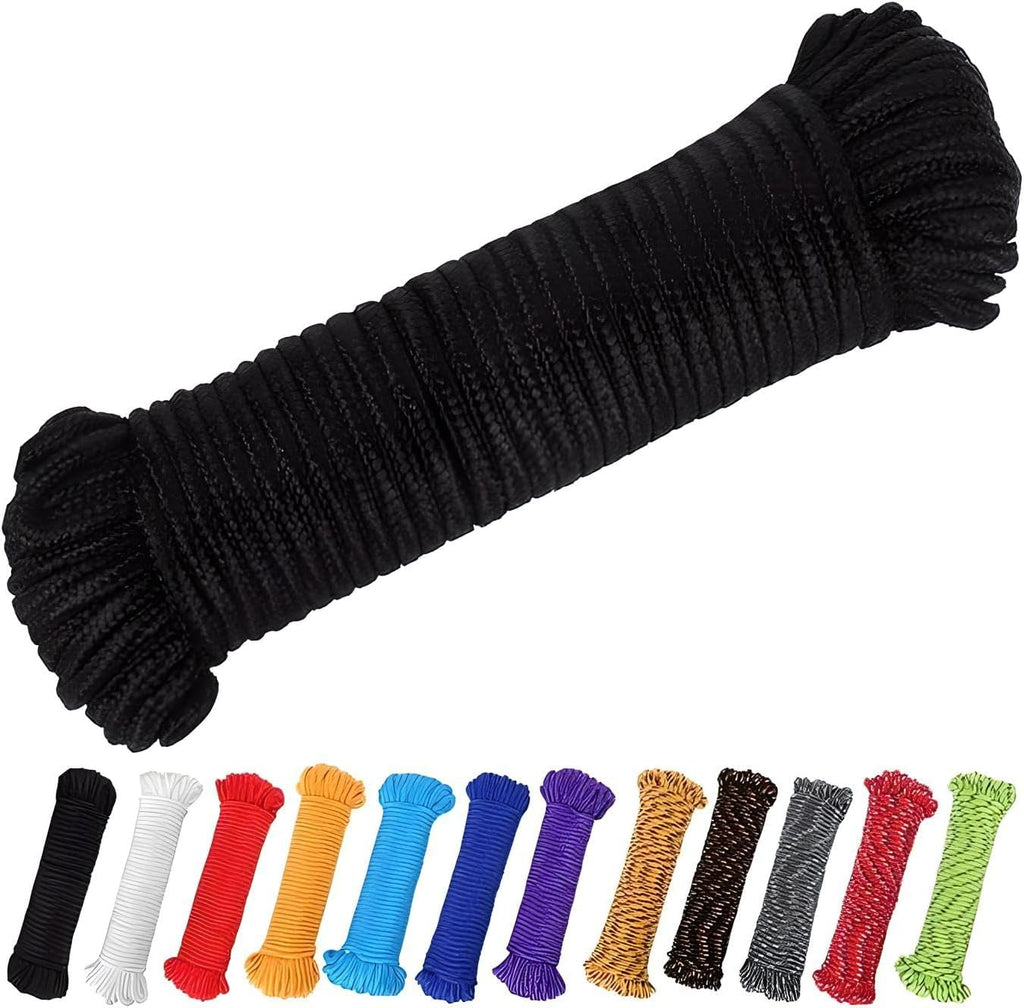 120 Pieces 10m Rope Clotheslines (8mm Thick Durable Natural Rope for Laundry – Indoor & Outdoor Use – Eco-Friendly and Strong for Heavy-Duty Drying)