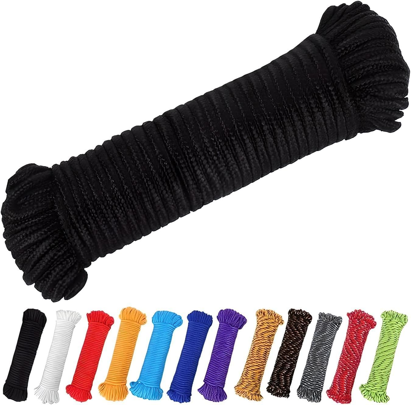 120 Pieces 10m Rope Clotheslines (8mm Thick Durable Natural Rope for Laundry – Indoor & Outdoor Use – Eco-Friendly and Strong for Heavy-Duty Drying)