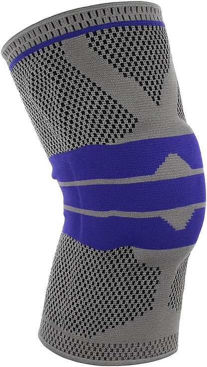Silicone Rubber Knee Pad, Compression, For Fitness Running, One Piece