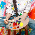 96 Pieces 40x30cm Artist Painting Palettes for Acrylic (Oil & Watercolor)