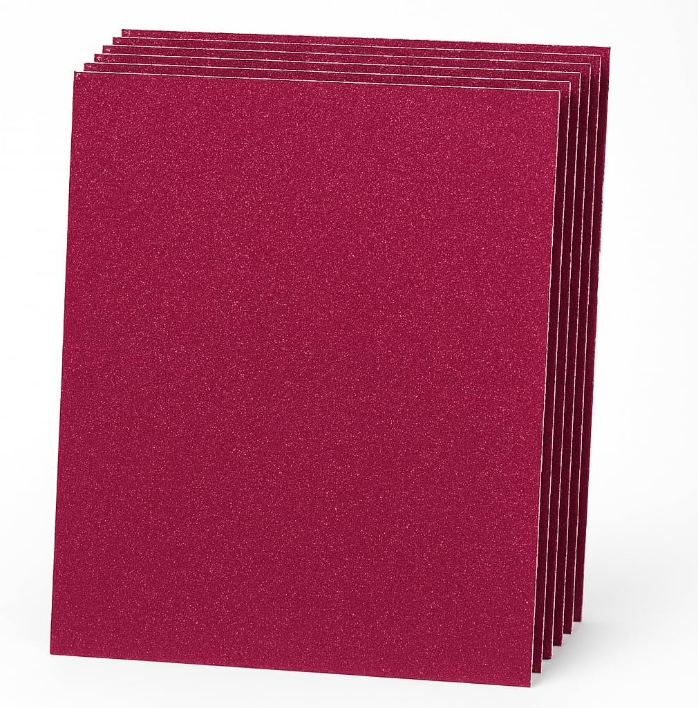 GLIT EVA Foam Sponge Sticker Sheets 10 Pack A4 Size 21cm x 29.7cm Pink for Crafts and DIY Projects