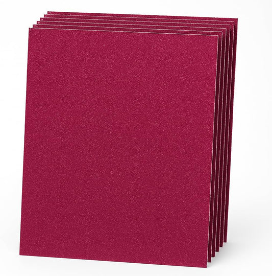 GLIT EVA Foam Sponge Sticker Sheets 10 Pack A4 Size 21cm x 29.7cm Pink for Crafts and DIY Projects