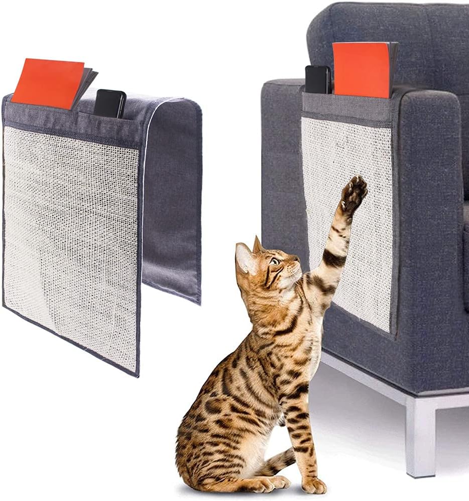 72 Pieces Cat Scratch Protector - Sisal & Plush -s