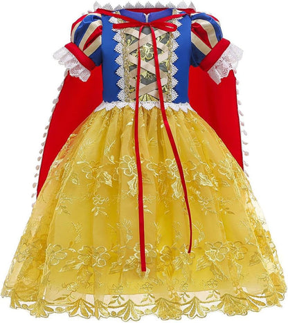 Girls' Deluxe Pretend Play Princess Dress Set with Matching Accessories - Spark Imagination and Royal Adventures