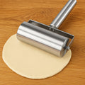 96 Pieces Stainless Steel Rolling Pins for Pastry (Pizza – Fondant & Baking | Metal Roller for Dough – Pie – Pasta – Cookies | Durable – Easy-Clean Kitchen Utensil for Professional & Home Bakers)