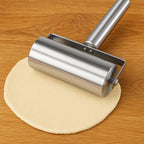 96 Pieces Stainless Steel Rolling Pins for Pastry (Pizza – Fondant & Baking | Metal Roller for Dough – Pie – Pasta – Cookies | Durable – Easy-Clean Kitchen Utensil for Professional & Home Bakers)