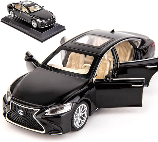 Fitto 1:32 Scale Metal Car - Diecast Model, Black - Premium Collectible Car, Realistic Design with High-Quality Craftsmanship, Perfect for Display or Gift