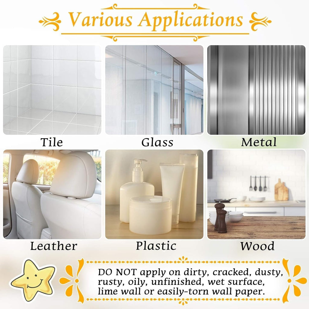 144 Pieces Transparent Sticky Tape 2 Pieces (18mmx30m for Office – Craft – and Home Use)