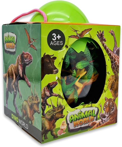 Realistic Wild Animal Figures - 27 Pc Set of Vinyl Plastic Animals for Kids