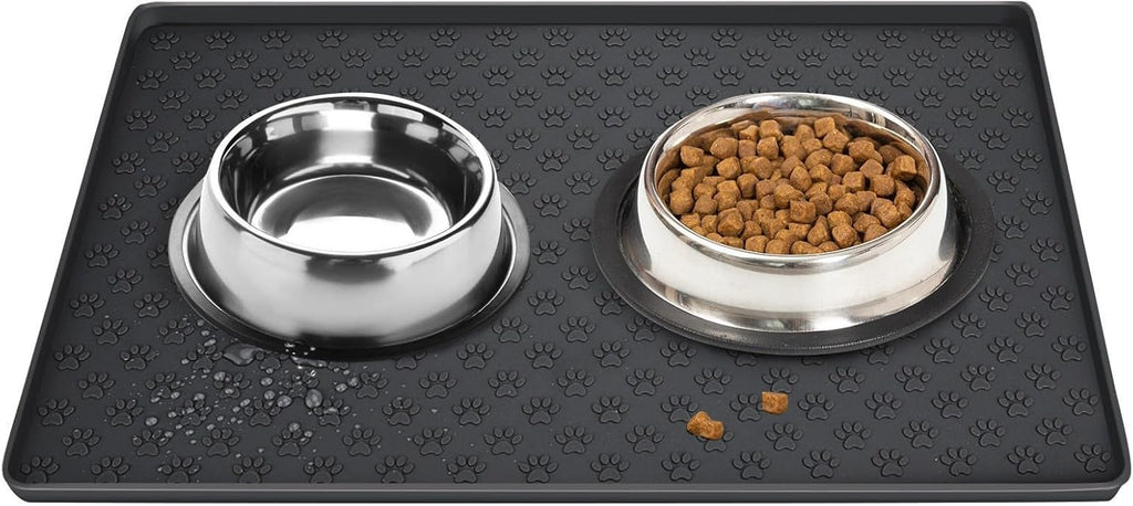 120 Pieces Cat & Dog Silicone Feeder Mats (Non-Slip Design – Assorted Colors)
