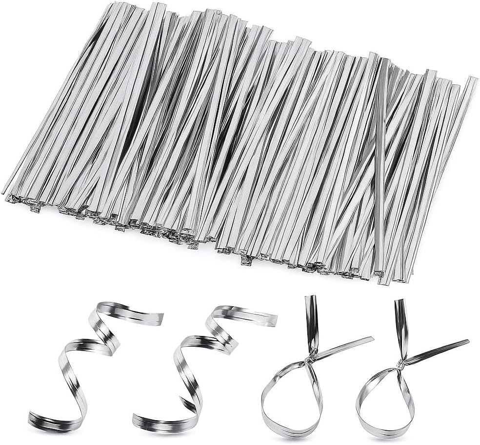 144 Pieces 12cm Twist Ties for Kitchen & Home Storage (Food Sealing – Bag Closure Accessories)