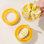 96 Pieces Egg Cutters (Yellow)