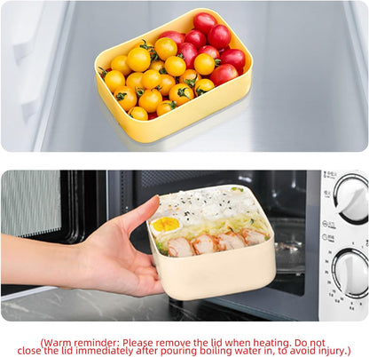 Picnic Food Storage Box – 900ML Capacity – Green – 4 Pack