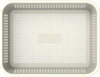 120 Pieces Mini Storage Baskets (Off White Fruit Tray for Washing – Storing – and Serving – Easy Drainage – Nestable – Food Safe)
