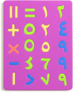 120 Pieces Arabic Numbers Craft Foam Sheets EVA Foam Numerals for Kids DIY School Projects Preschool Counting أرقام عربية