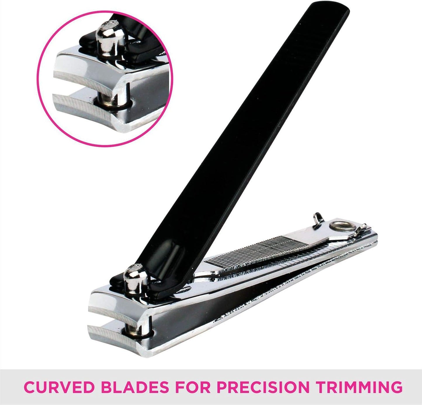 Large Nail Clipper, Vega Product, Black, 1 Pcs