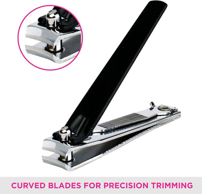 Large Nail Clipper, Vega Product, Black, 1 Pcs