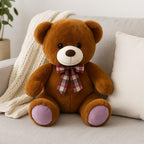 72 Pieces Dark Brown Teddy Bears (35cm - Plush Stuffed Animal for Kids – Home Décor)