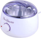 96 Pieces Depilatory Wax Heaters for Hair Removal (Professional Electric Wax Warmer for Depilatory Beans – Easy-to-Use At-Home Body Hair Removal – Adjustable Temperature – Salon-Quality Results)
