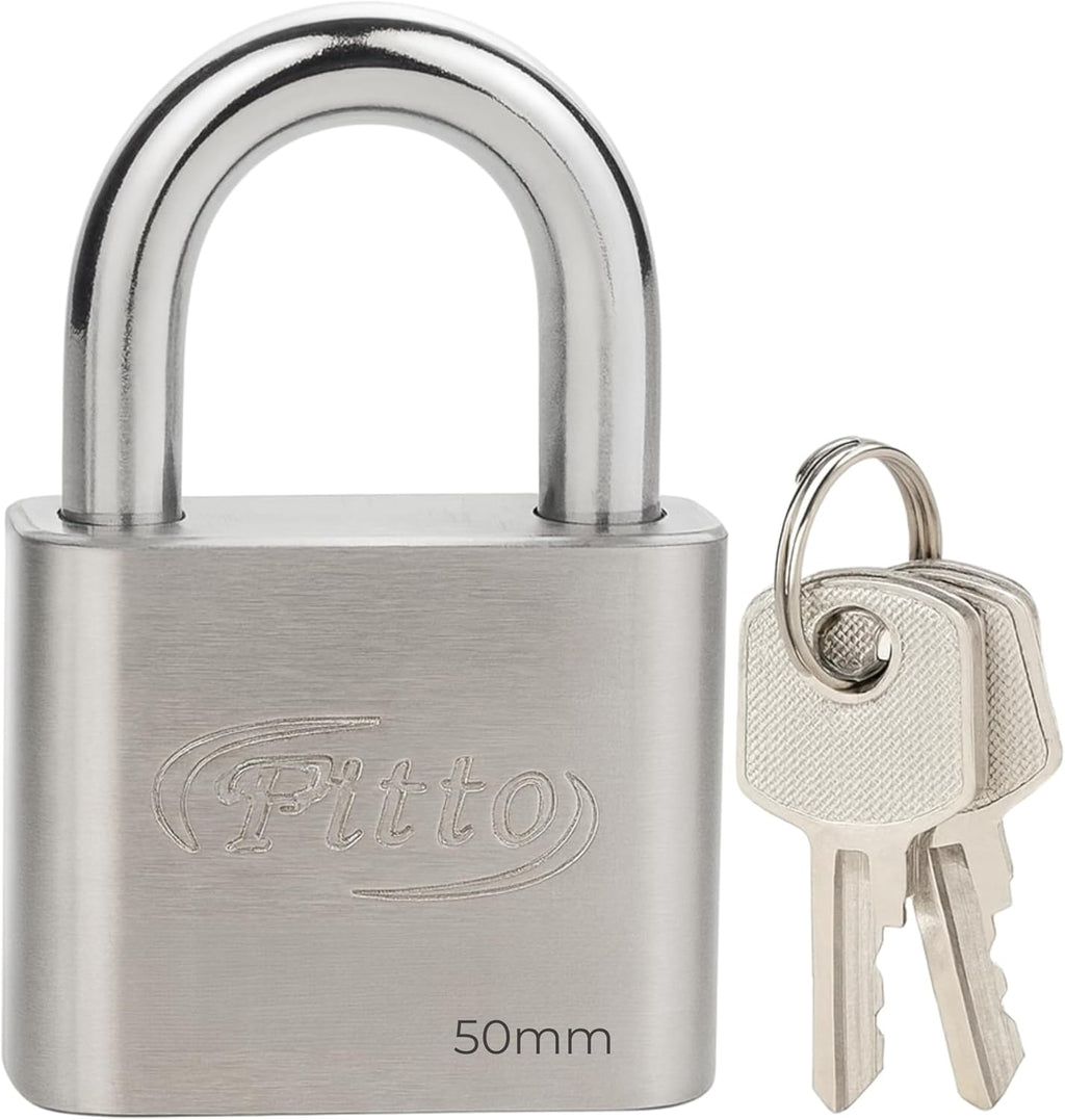 120 Pieces 50mm Padlocks with Key - Durable and Secure Locking Solution