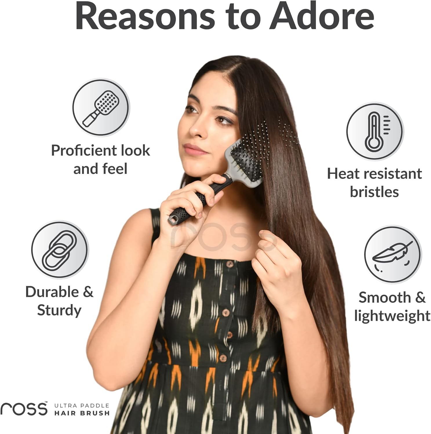 96 Pieces Ultra Paddle Hair Brushes (Professional Detangling & Smoothing Brush for All Hair Types – Anti-Static – Ergonomic Handle – Perfect for Wet & Dry Hair – Reduces Frizz and Breakage)