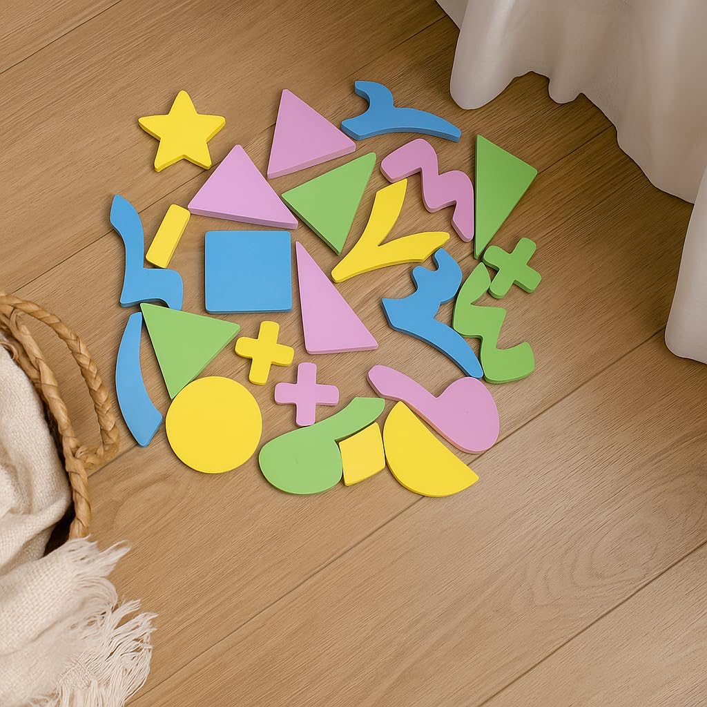 96 Pieces Multicolor English Number Magnets for Kids Learning and Education
