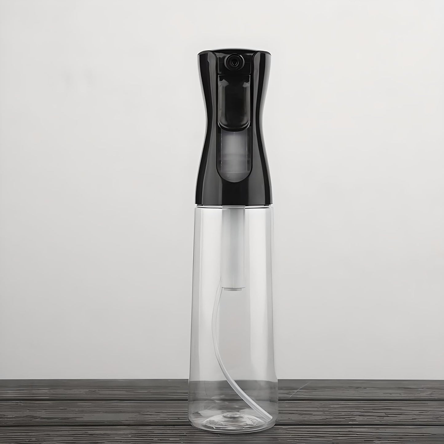 Empty Clear Spray Bottle 300ml - Continuous Mist Spray Water Bottle for Hair, Face, Plants, Cleaning, and More - Refillable, Leak-Proof, and Durable Design