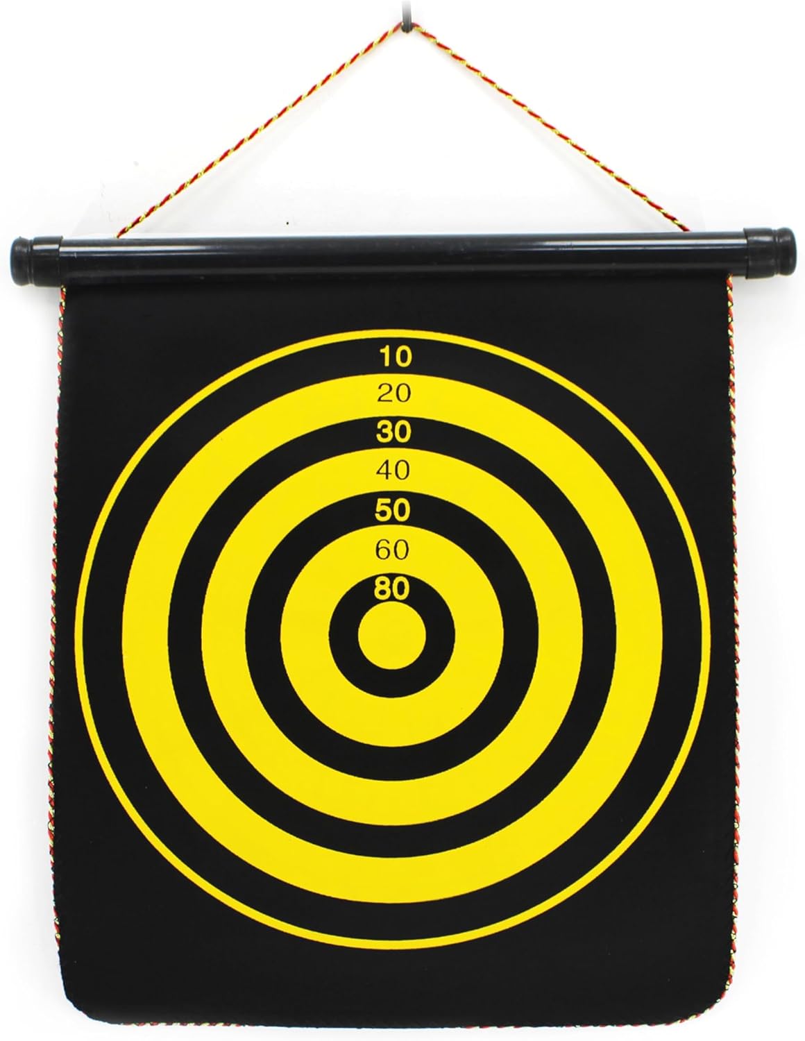 96 Pieces Magnetic Dart Board Sets (12 inches – Cloth & Plastic Round Dart Board with 6 Darts for Indoor Fun – Skill Development – Compact Storage)