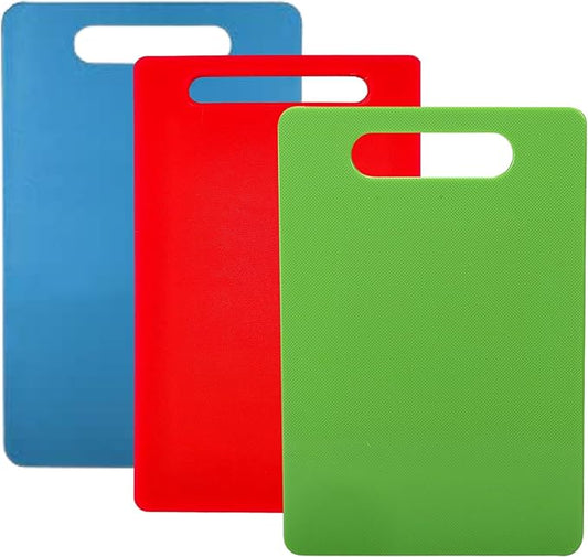 Fitto Food Cutting Board, 10mm Thick, Colorful Plastic, Hygienic Kitchen Accessory